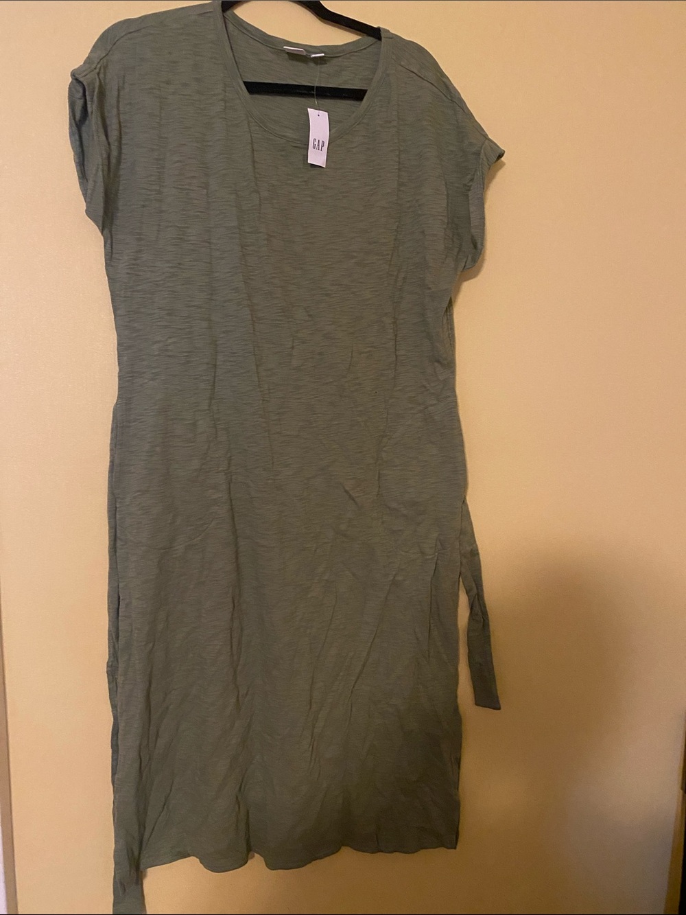 GAP Factory Olive Green Midi Dress